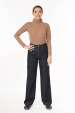 شلوار B3276جین نیم بگ رویال - Image 4