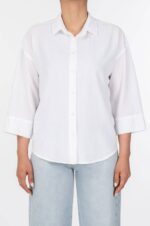 شومیز B3330 سیلک کروپین گرم1 آستین پاکتی - Image 4