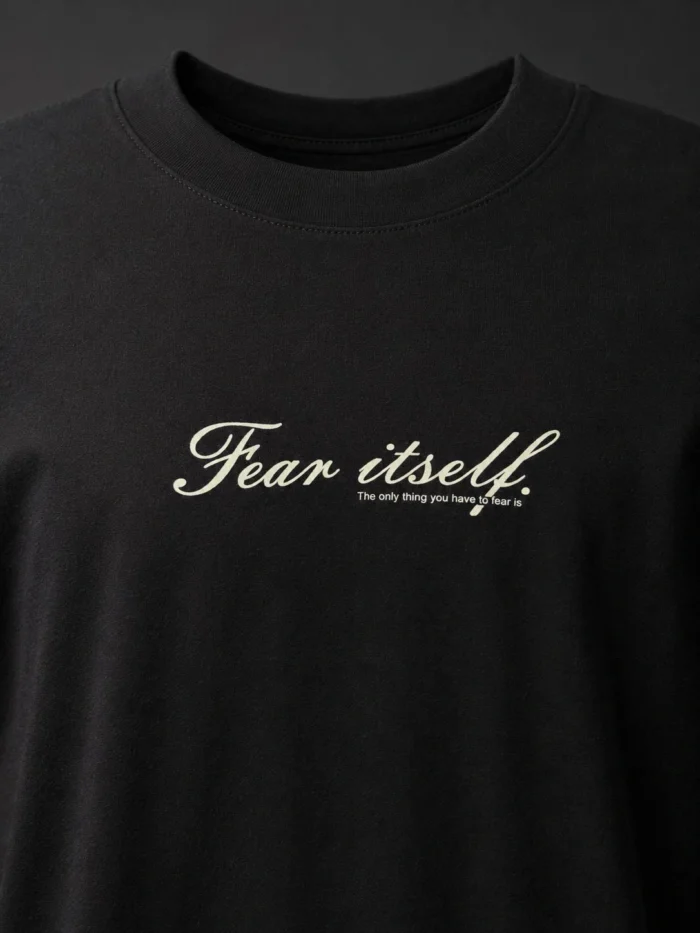 تیشرت A6353 طرح FEAR - Image 3