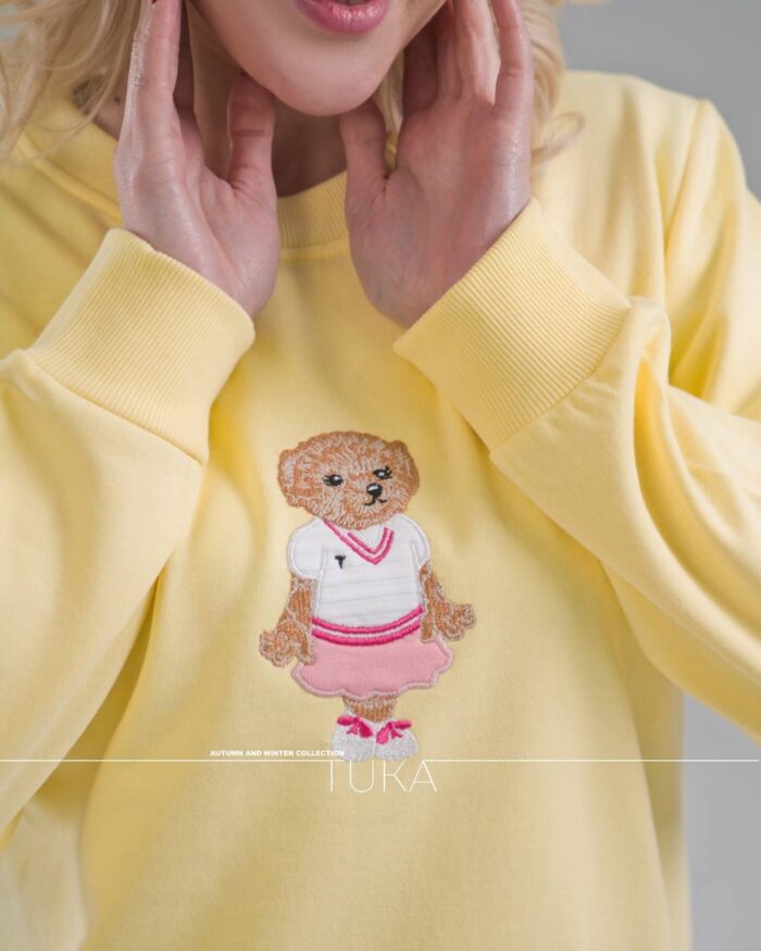 بلوز B3250 دورس سه نخ  TUKA - Image 2