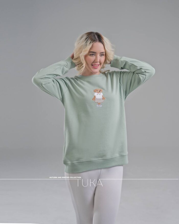 بلوز B3250 دورس سه نخ  TUKA - Image 4