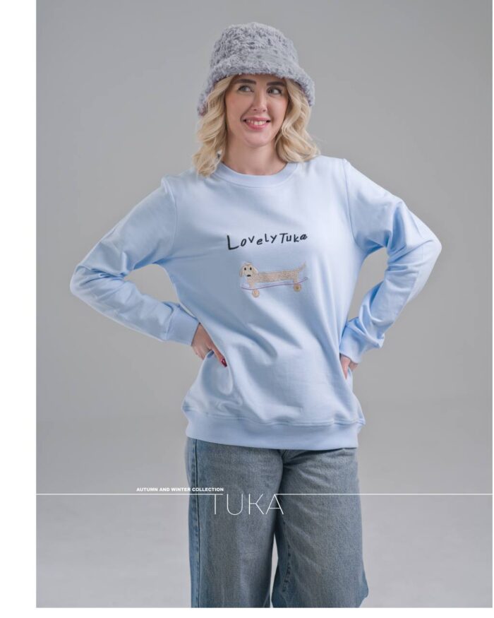 بلوز B3250 دورس سه نخ  TUKA - Image 6