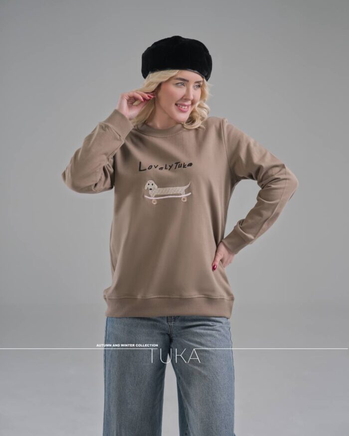 بلوز B3250 دورس سه نخ  TUKA - Image 5