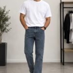 شلوار جین مردانه راسته A6362